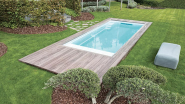 Leisurepools Encore High Waterline 3×5-7m, 1,45m dybde