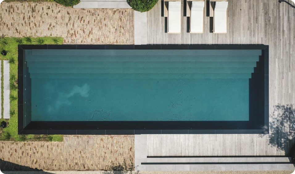 Pooltime Exclusive 10/20 mm skimmer Overjordisk PP-pool 3,5 x 7 x 1,5 m