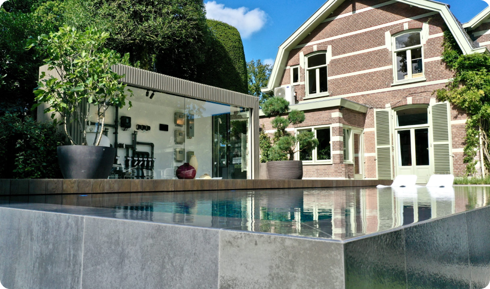 Pooltime Exclusive 10/20 mm skimmer Overjordisk PP-pool 3,5 x 7 x 1,5 m