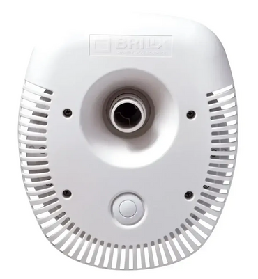 Vit Jetswim Brilix Elegance rökdetektor i plast med sensor och ventiler