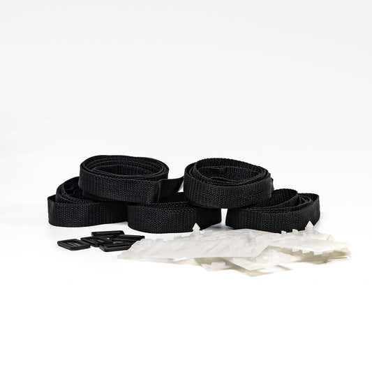 Bandsats för pooltäcke med tryckknappar, 5-pack