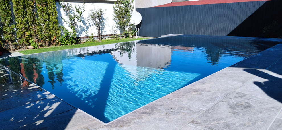 Pooltime Exklusiv overflow PP-allas, tasapainotankki 4 x 8 x 1,5 m