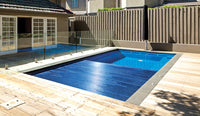 Leisurepools Reflection med lamelkasse 3,8×7,92-9,92 m, 1,28-1,78 m dybde