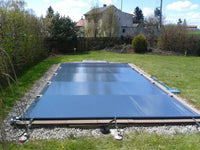 Rolltop pooloverdækning til 4×8 POOL inkl. håndbetjening