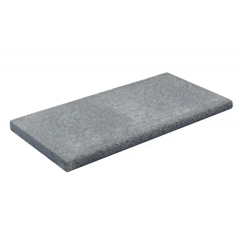 Grå rektangulär sten i Natura Kiruna Paket med klarblått poolvatten