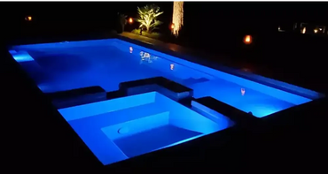 Leisurepools Limitless -allas – moderni muotoilu, poreallas, pieneen tilaan