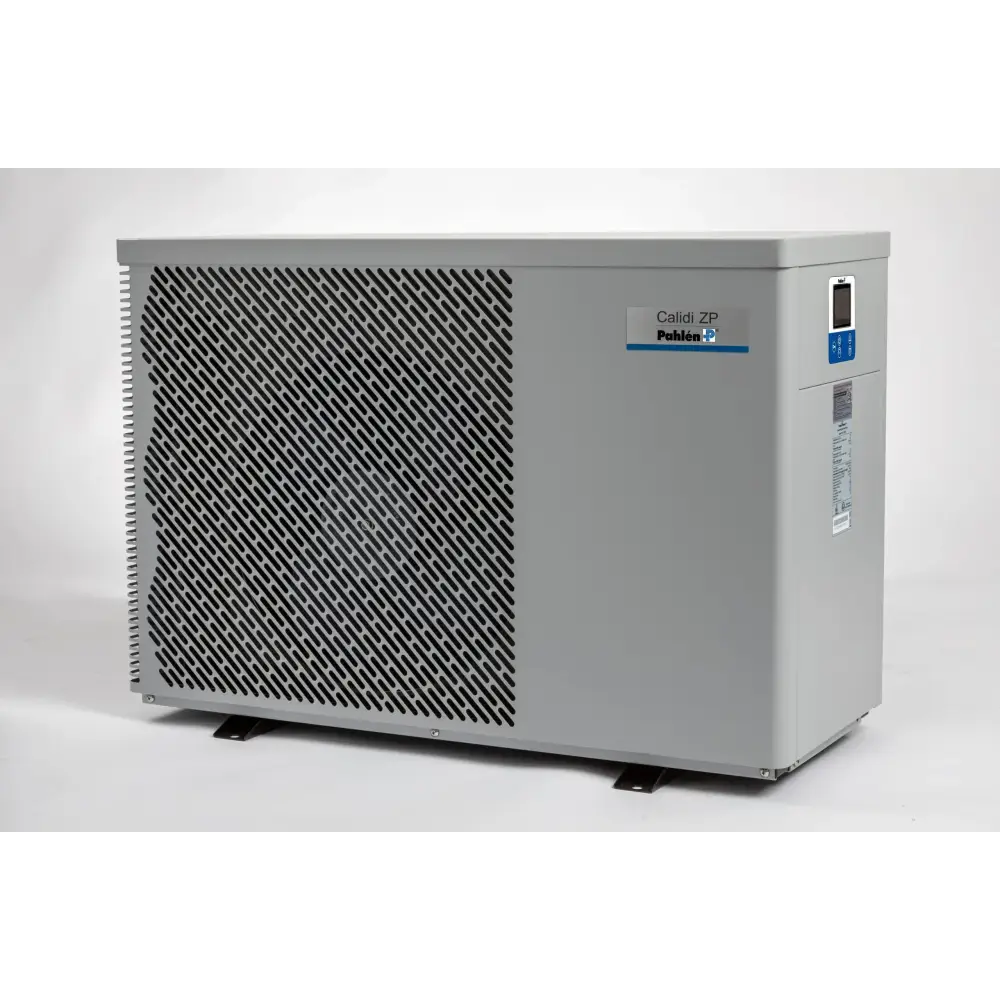 Pahlen Calidi senaste värmepumpen för pool med grå design