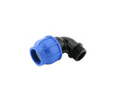 Pahlén puserruskulmaliitin, Ø63 mm x 2″ ulkokierre