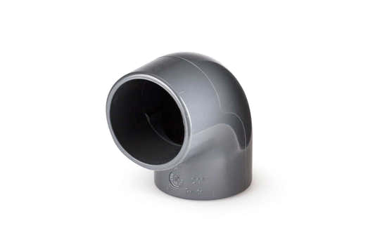 Vinkel PVC 90° Ø50, 24-pack
