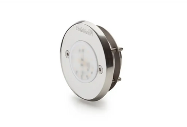 Ruostumattomasta teräksestä valmistettu Pahlén Spotlight Classic LED-valaistuksella
