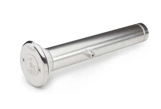 Ruostumattomasta teräksestä valmistettu Pahlén Spotlight Classic LED-valaistuksella