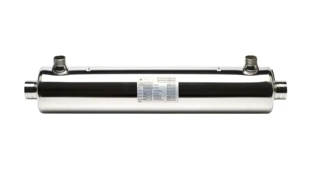 Rostfri värmeväxlare bergvärme med rostfritt vattenrenare för maximal energieffektivitet