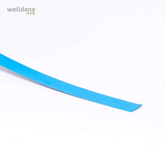 Sininen kalvopinnoitettu pelti, suora – 5 × 200 cm